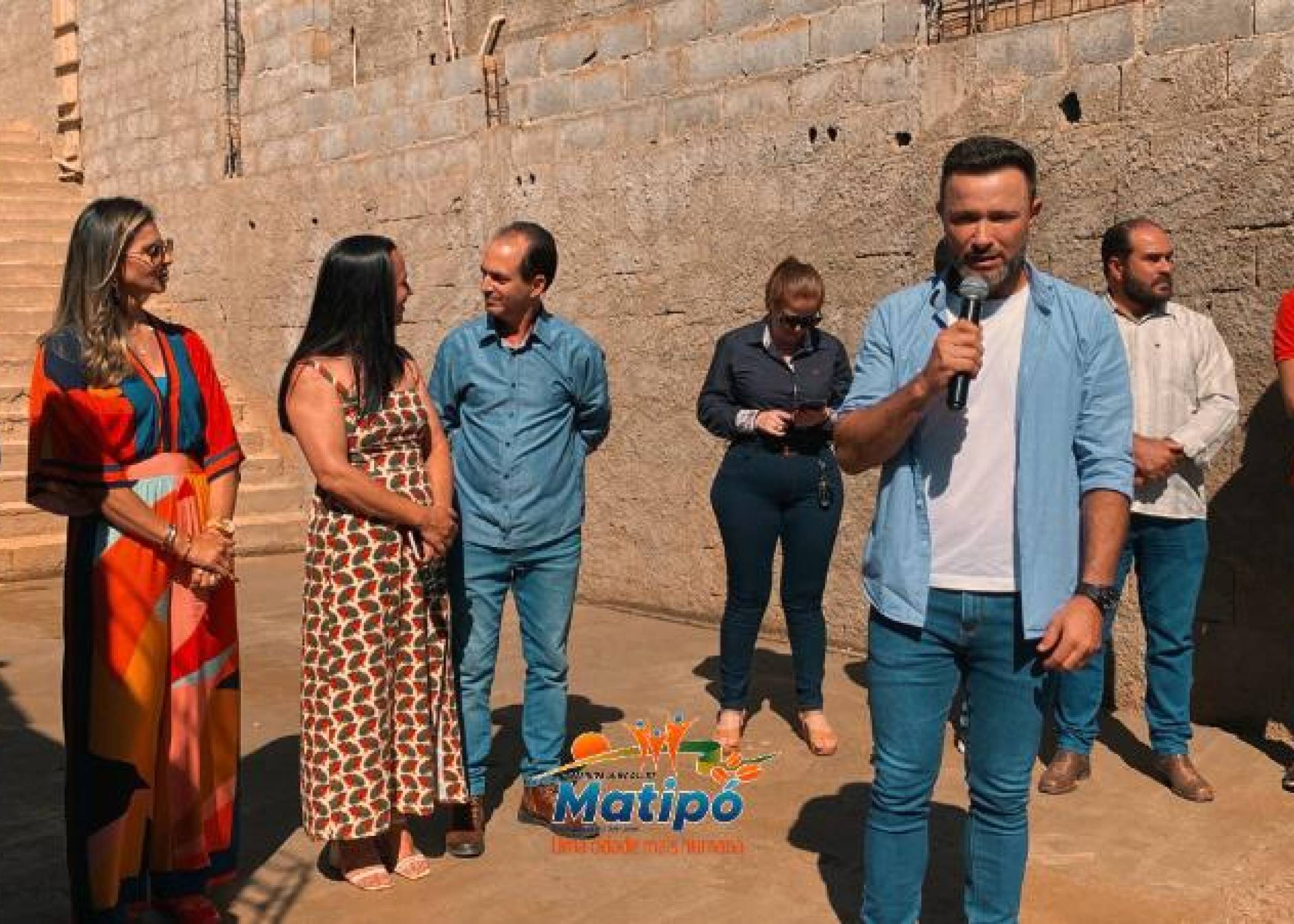 Prefeitura Municipal de Matipó inaugura Quadra poliesportiva no Distrito de Padre Fialho.